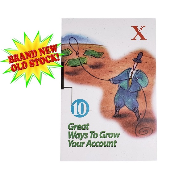 Xerox 10 Great Ways To Grow Your Account 1999 Business Booklet BN‎
